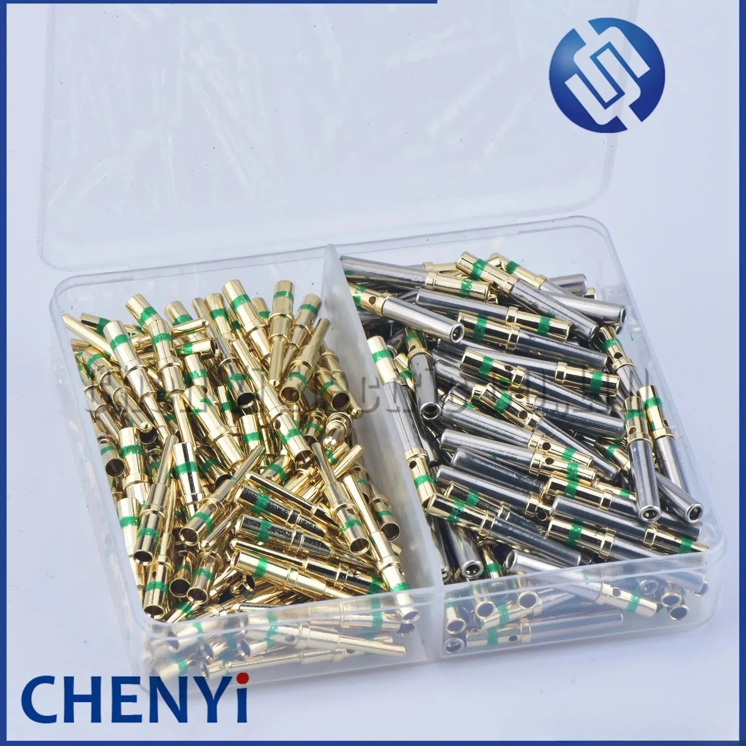 50/100 Pcs Female male Pin 0460-215-1631 0462-209-1631 Gold Plated Stainless Steel Crimp Solid Terminals For Deutsch DT Series
