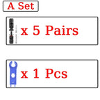 1/5 Sets Photovoltaic Solar PV Connector IP67 Y/T Type 30A 1000V 3-7 Way Branch Kit for PV/MC Cable 2.5/4/6mm² Battery Module