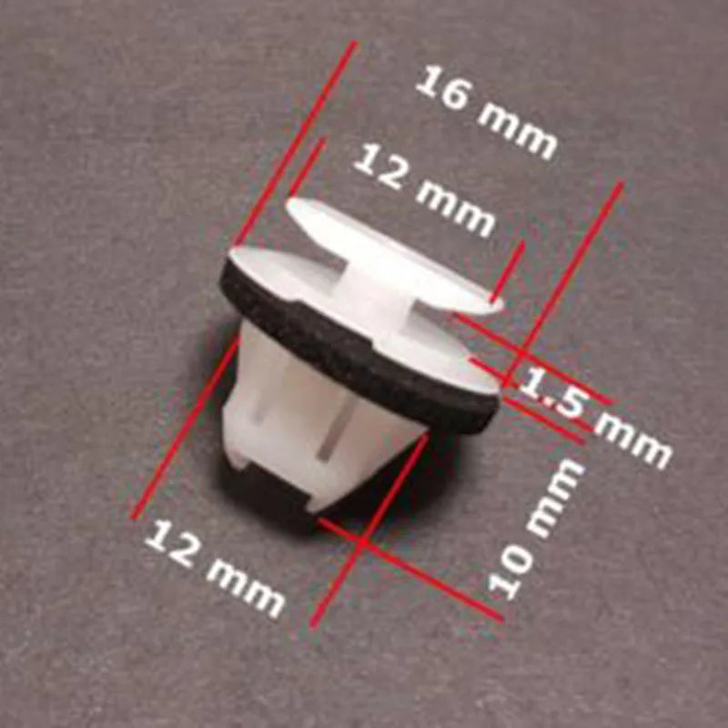 20Pcs Car Wheel Arch Surround Trim Clips For Nissan Juke X-Trail Wing Moulding Clip Car Rivets Clip Car Accessories