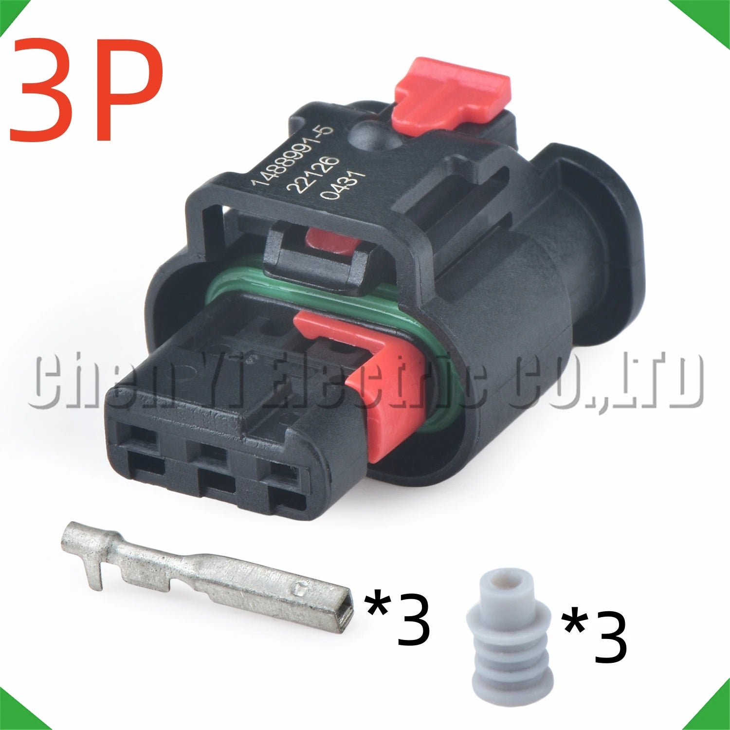 3-Pin Auto Connector Automotive Connectors water voltage ignition sensor