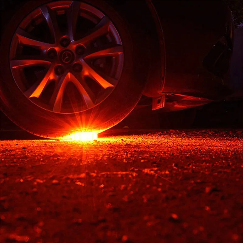 1Pc Magnetic LED Strobe Warning Light Car Emergency Road Rescue Safety Flashing Lights Roadside Auto Signal Lamp Accessory