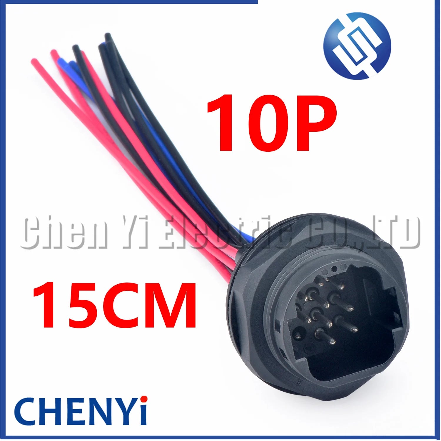 10 Pin Male or Female Waterproof Automobile Connector Electronic Plug 132010-001 132010-000 With Pins