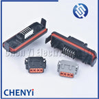 12 Pin bender seat waterproof connector PCB board plug DTM13-12PA-R008 DTM13-12PB-R008 DTM06-12SA DTM06-12SB For Deutch