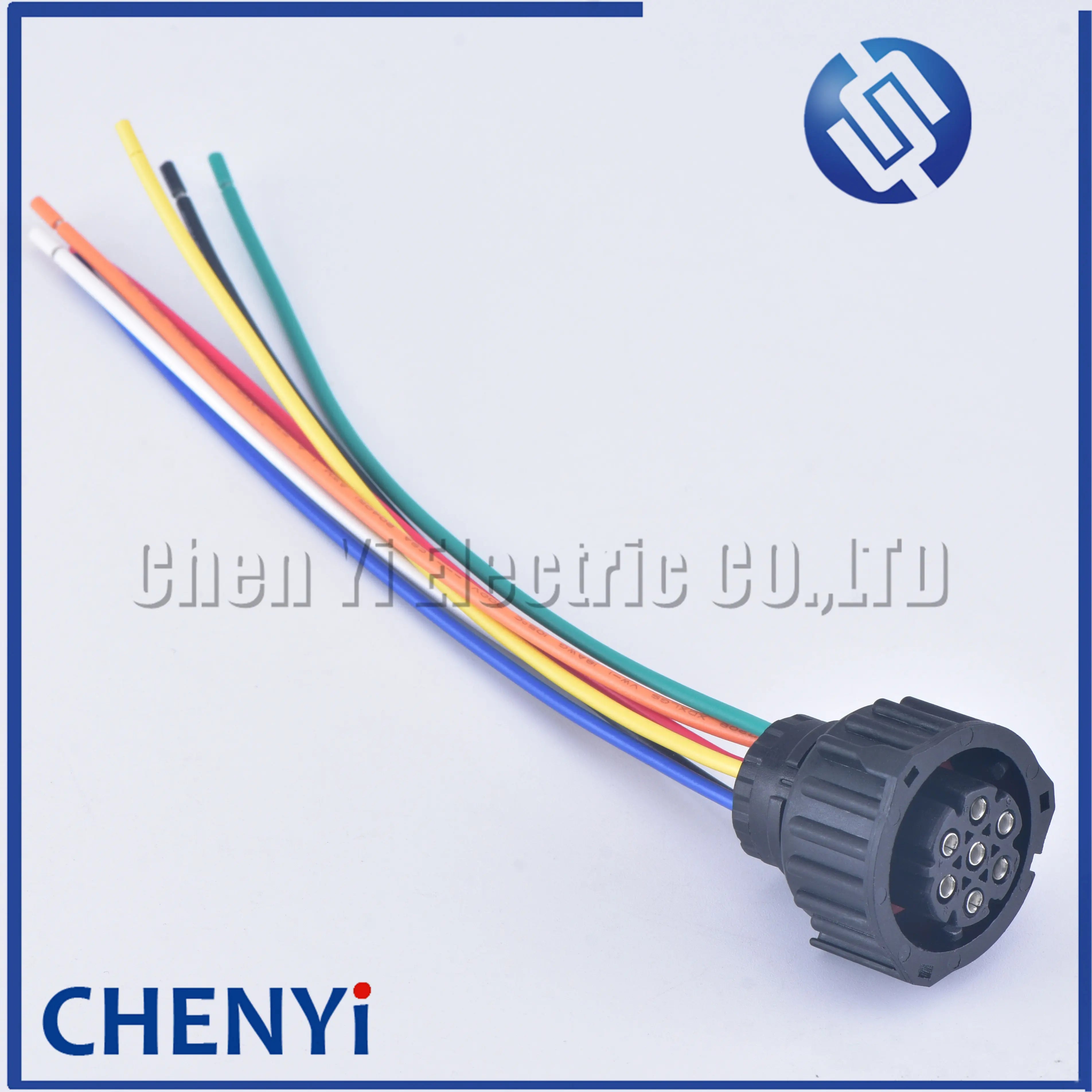 7 Pin 1.5mm BU-STE KPL CIRCULAR DIN HOUSINGS Connector 968421-1 967650-1 1718230-1 For Truck Tail Light Connector