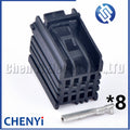 8 Pin male or female Automotive connector Power amplifier Wire harness plug 7282-9022-30 7283-9028-30 For Ford Focus