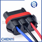 3 Pin Car waterproof connector Blower resistor electronic fan Wire harness plug 12124686 12124685 For Ford Mazda Buick Chevrolet