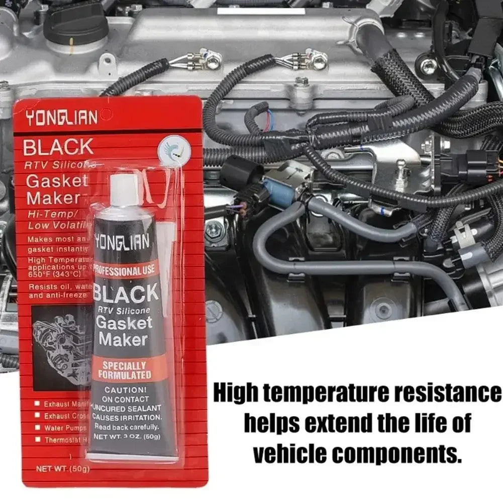 Hi-Temp Black RTV Silicone Gasket Maker for Engines - Automotive Sealant with Oil Resistance High Adhesion on Aliexpress amagi