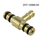 1pc Carburetor Brass Fuel Tee Fit For FJ600 XS750 XS1100 2H7-14988-00 Motorcycle Metal Carburetor Parts