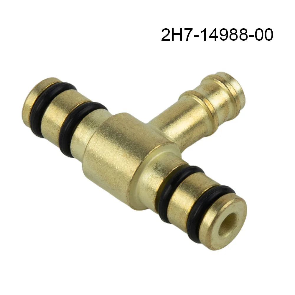 1pc Carburetor Brass Fuel Tee Fit For FJ600 XS750 XS1100 2H7-14988-00 Motorcycle Metal Carburetor Parts