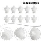 10pcs Car Interior Bumper Mud Guard Trim Clips For Smart For Fortwo 450 451 For Cabrio Coupe Rear Mudguard Fastener Kit Clips