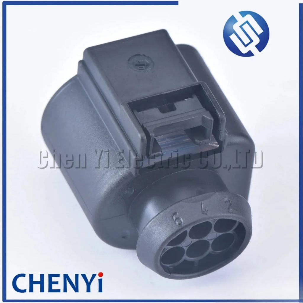 6 Pin Automotive Connectors Temp Sensor Wire harness Plug 4H0973713 4H0 973 713 For LSU 4.9 Throttle Valve Control Element