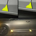 Reflective Car Door Corner Protector Stickers High Visibility Night Glow Safety Warning Anti Collision Decals for Auto Bumper
