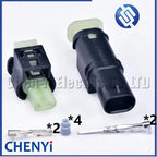 2 Pin Automotive waterproof connector Fuel Injector Plug 7617204-03 805-120-522 872-863 9277909-01 A0295451126