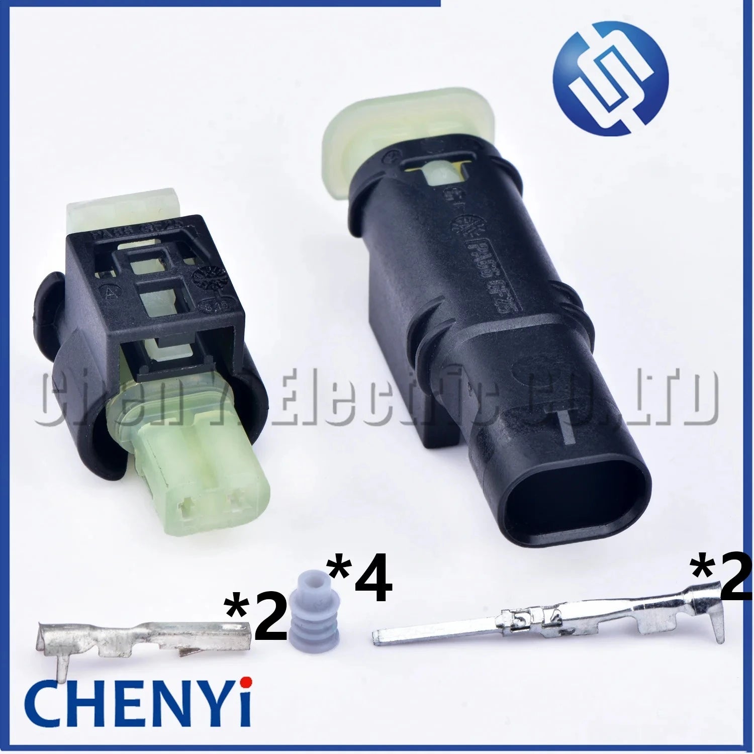 2 Pin Automotive waterproof connector Fuel Injector Plug 7617204-03 805-120-522 872-863 9277909-01 A0295451126
