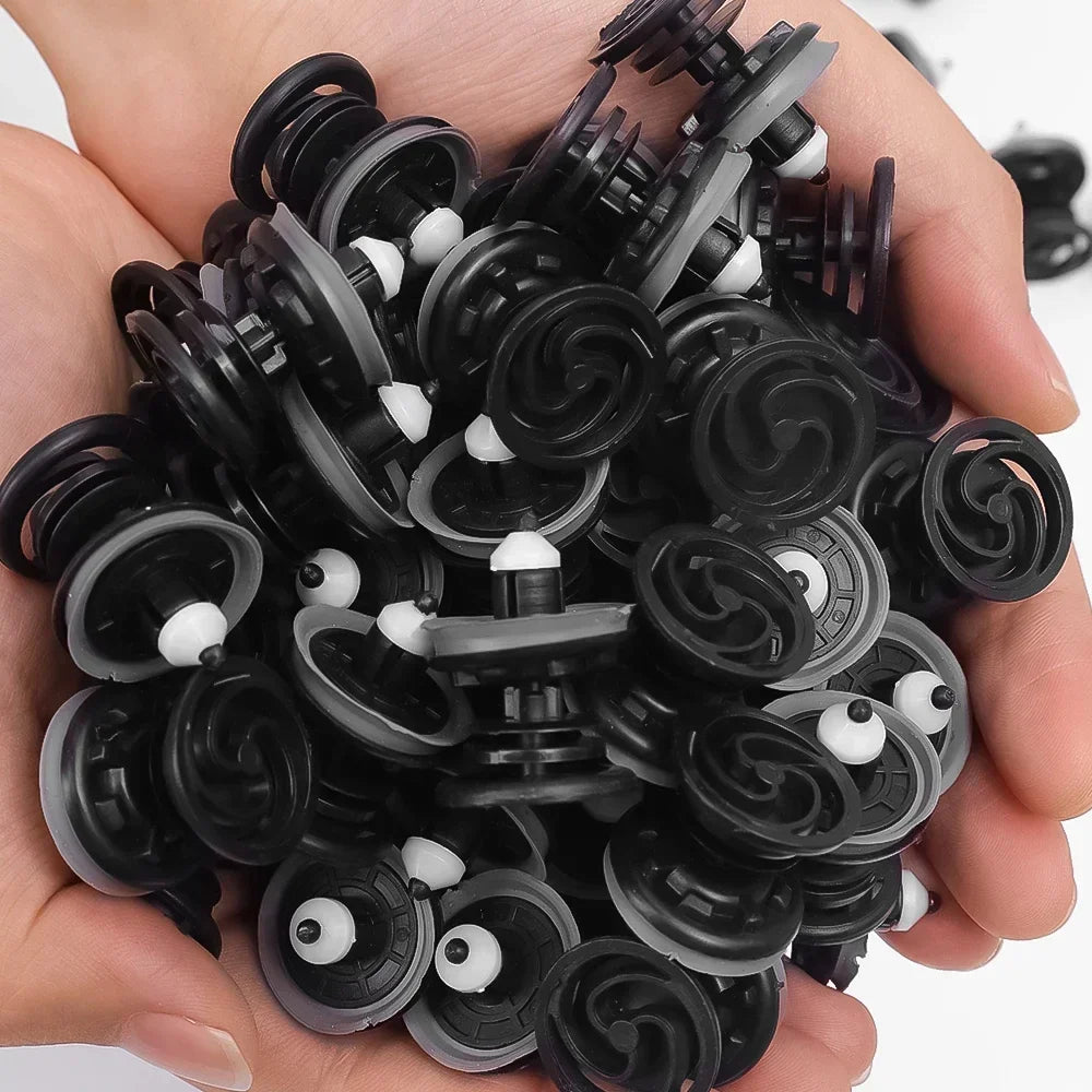 10/40Pcs Plastic Interior Door Card Fastener Clips for Audi A3 8P A4 B6 B7 Trim Panel Mounting Auto Car Accessorie Styling Amagi