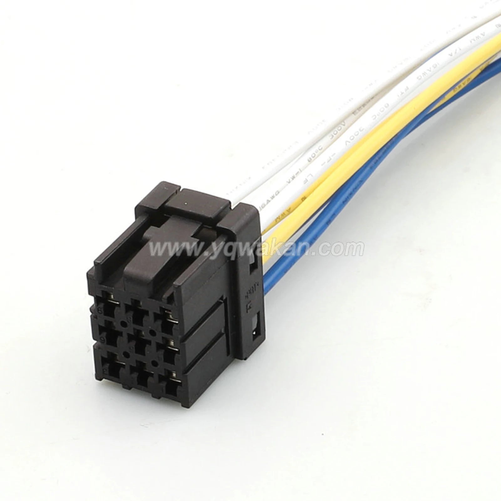 9 PIN Connector Wiring Harness Unsealed 2.8mm Series Female Connectors Cable Plug 1-968307-2 With Wires