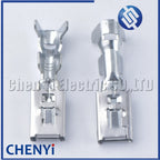 10 Pcs 6.3mm Composite Brass tin plating Wiring Terminal DJ6223-6.3C female Pin for Connector Plug Socket Fuse Box Wire Harness