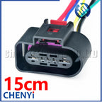 5 Pin Fuel Pump Control Module connector Wire harness plug 1K0919231 1K0 919 231 8K0973805 8K0 973 805