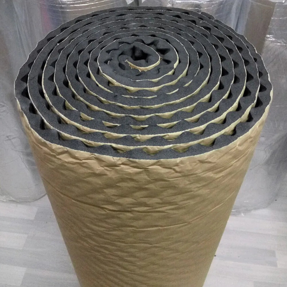 2cm Car Sound Deadener Noise Insulation Acoustic Dampening Foam Subwoofer Mat Car Hood Insulation Silent