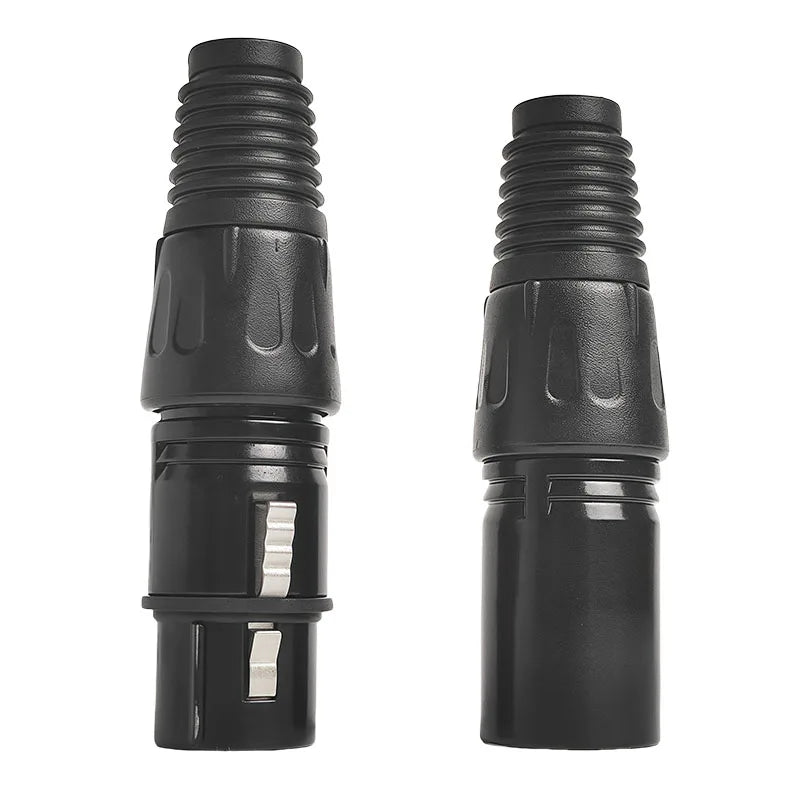 4/10/20PCS Gold-Plated 3-Pin XLR Male to Female Adapter, Balanced Audio Mic Connector for Microphone, Mixer, Speaker, Studio