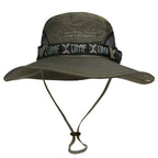 Summer Men Outdoor UV Protection Wide Brim Hiking Hat Mesh Fisherman Hat Beach Sunscreen Cap Summer Bucket Hats Men Amagi