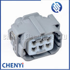 6 Pin waterproof connector Fuel Rail Pressure Sensor Plug 90980-91108 For Toyota Avensis RAV4 Holden 4HK1 6HK1 HINO P11C E13C