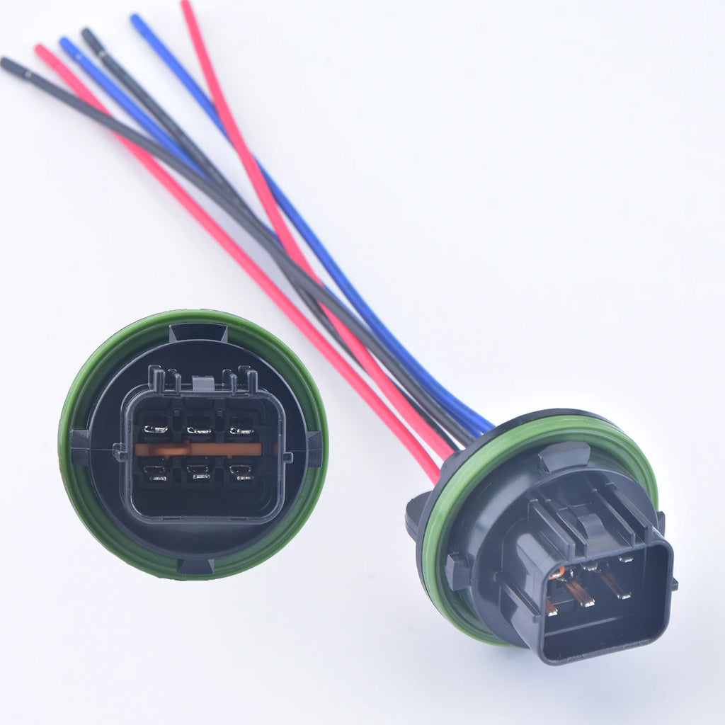 6 Pin Auto waterproof plug wiring cable Car headlight connector Light Lamp Plug for Hyundai Sonata Elantra IX35 K2 K3 K series