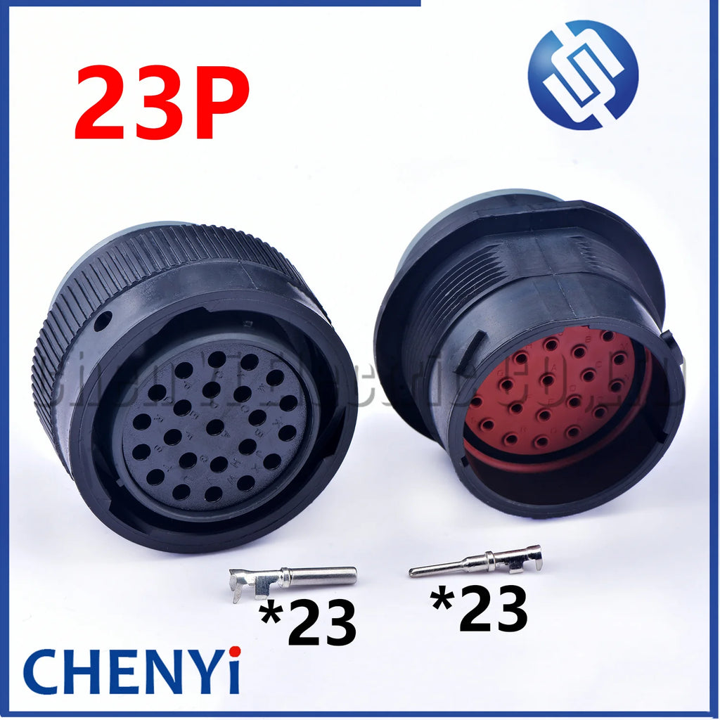 23 Pin male or female auto waterproof connector plug With Pins HDP26-24-23SE HDP24-24-23PE For Deutsch HDP series