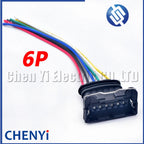 2 3 4 5 6 7 Pin Car Fuel Injector nozzle EV1 Lgnition Coil Oxygen sensor Junior Power Connector 15cm Wire Harness Plug