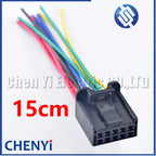 10 Pin Automobile Connector Car CD player host horn microphone plug 90980-12C39 7289-7613-30 For Toyota Corolla Sienna Camry