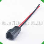 2-Pin Connector Connector series Black Automotive waterproof connector DTP06-2S DTP04-2P