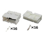 6098-6957/6098-6986 is suitable for 16-hole wiring harnesses with male and female plugs of Nissan anti-theft window lifters