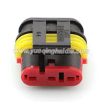 AMP 3Pin ConnectorS Waterproof 1.8mm Male Female Connector Automotive Wiring Harness Cable Socket 282105-1 282087-1