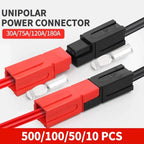 10/50/100/500 Pcs  Type Single Pole SB30 30A Plug 600V DC Battery Connector UPS Power Plug High Current Quick Plug