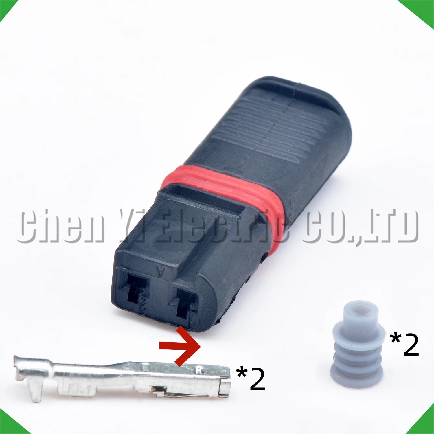 2-Pin Auto Connector Automotive Connector Signal Light S1000R Handle Camshaft crankshaft