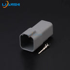 DT06-6S DT04-6P Deutsch waterproof connector car day running lights modified wiring harness plug LED spotlight harness