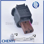 2 Pin female Auto waterproof connector Injector plug VVT solenoid valve camshaft Wire harness Plug 4H0 973 702 4H0973702