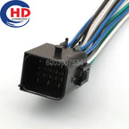 16 Pin Automobile Black Wiring Connector Waterproof Male Female Plug Socket 1743354-2 1743350-2 1743350-0