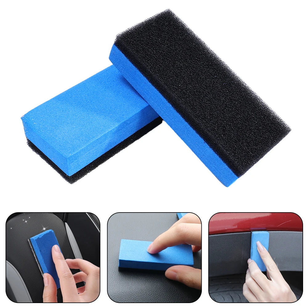 1-30pcs Car Polishing Coating Sponge Brush Polish Wax Ceramic Coating Sponges Brushes Cleaning Tools Glass Nano Applicator Pads