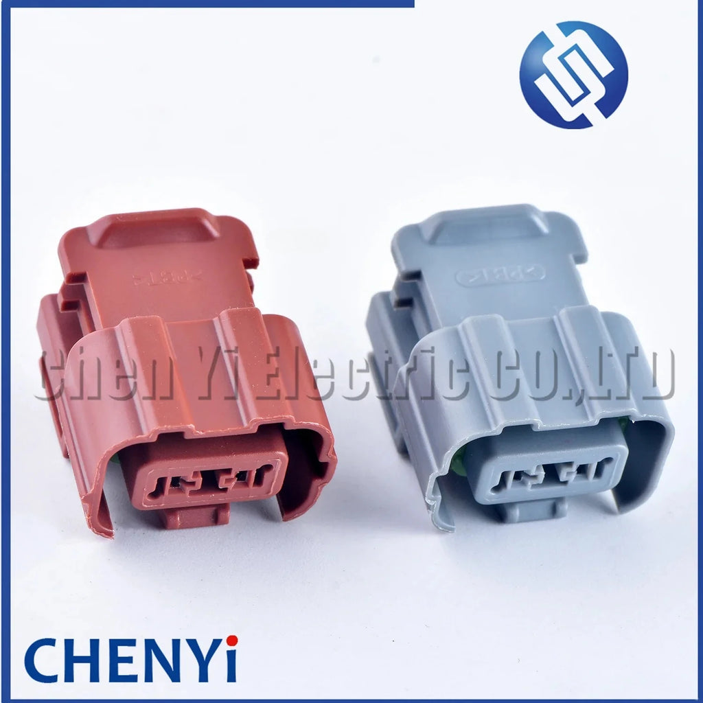 2 Pin auto connector front bumper radar probe fog lamp turn signal stoplight plug 15492200 13547918 For Ford Jeep Chevrolet