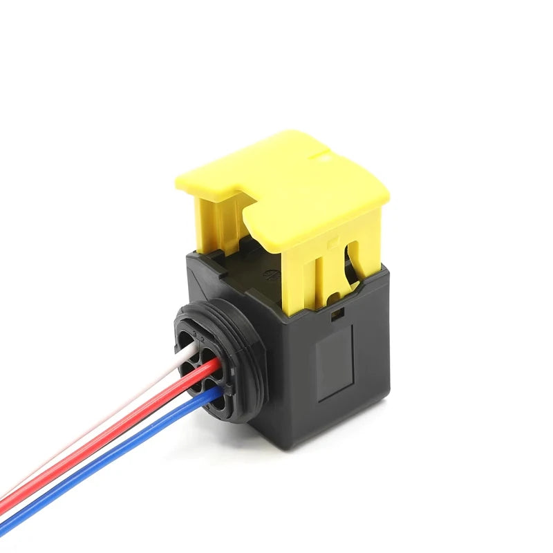 4-hole new energy vehicle connector 1-1418390-1 Wiring harness plug waterproof sheath fixed buckle 2-1418390-1 1-1703808-1