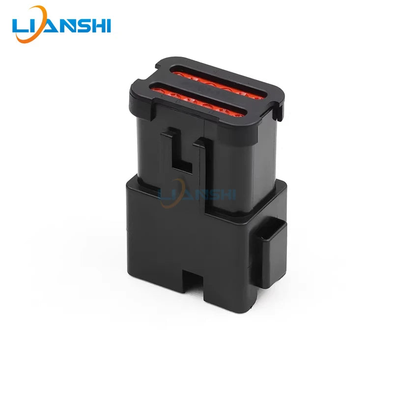 DT04-12PA-BE02 Black male terminal sheath Dechi type 12-hole waterproof plug wire harness connector