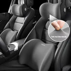 Ergonomic Car Seat Cushion : Memory Foam Headrest, Lumbar Support, And Shoulder Pillow for Enhanced Comfort And Safety Amagi