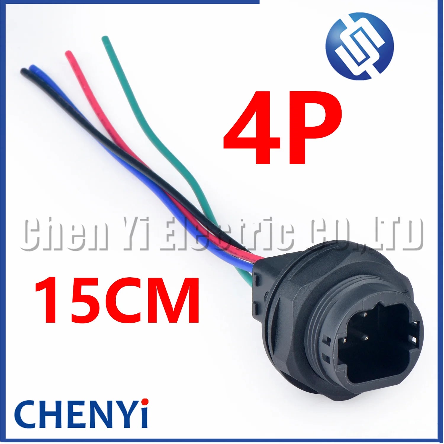 4 Pin Male or Female Waterproof Automobile Connector Electronic Plug 132004-001 132004-000 With Pins