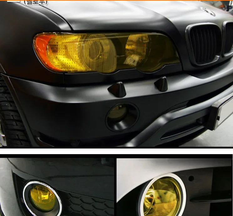 Gloss Transparent Light Black Smoke PVC Film Tint 30 X200cm Headlight Taillight Wrap Cover Film Foil Sticker Cover Car Styling