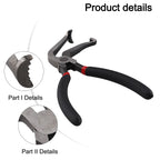 Professional Automotive Pipe Joint Pliers Filter Caliper Electrical Connector Disconnect Removal Pliers 65 Degree