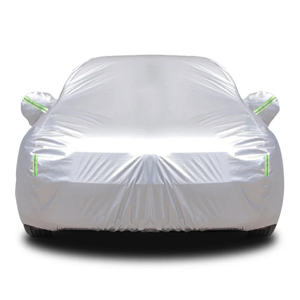 Car Covers Waterproof Auto Sun Full Cover Protector Universal Fit For SUV Sedan 6 Size Snow Dust Rain Snowproof Car Amagi