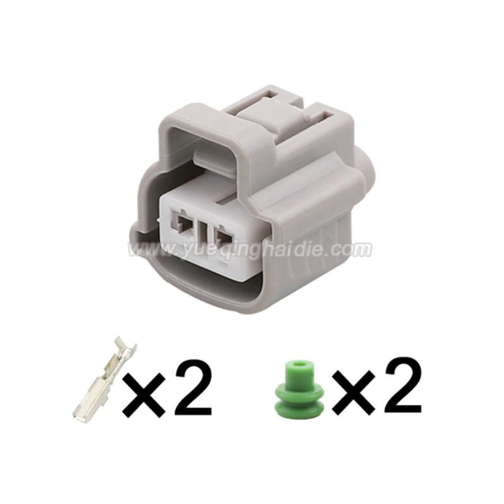 2PIN Automotive Plastic Waterproof 2.2mm Male Female Connectors Wiring Harness  Cable Socket For Toyota 90980-11486 6189-0175