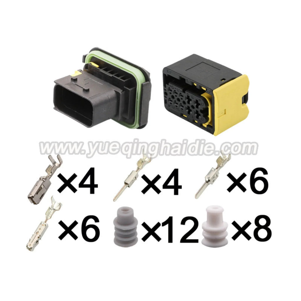 10-PIN Connector Waterproof 1.5mm 3.5mm Series Male Female Connectors Wiring Harness Cable Socket 1-1564518-1 1-1564514-1