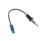 Universal Car FM AM Stereo Radio Antenna Adapters Cable Fakra-Z Male To DIN Plug 15cm FM/AM Aerial To DIN Car Replacement Parts